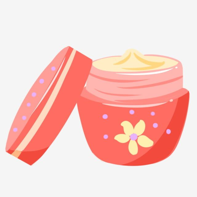 Баночка крема без фона