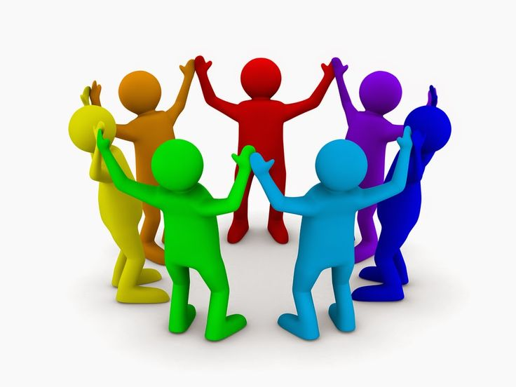 Разноцветные человечки