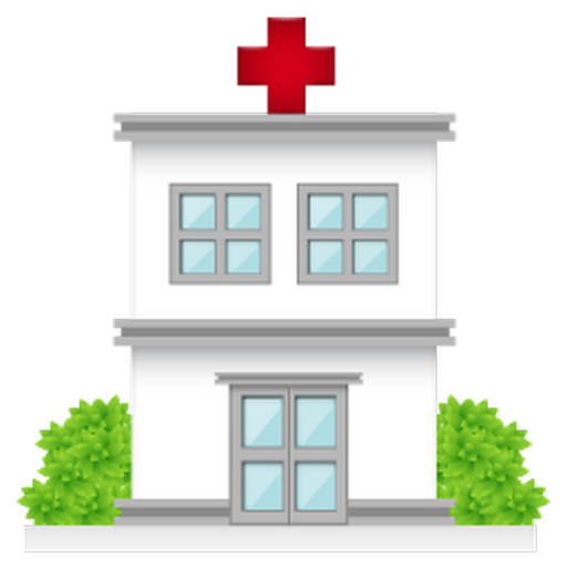 Больница для детей на прозрачном фоне