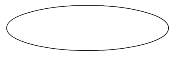 вытянутый овал