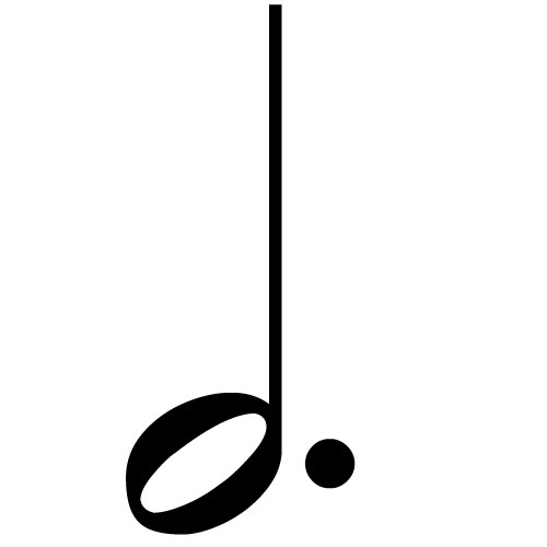 Половинные и четвертные Ноты