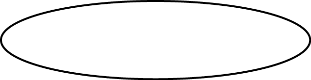 Длинный овал