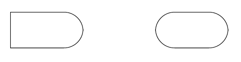 Прямоугольник со скругленными углами