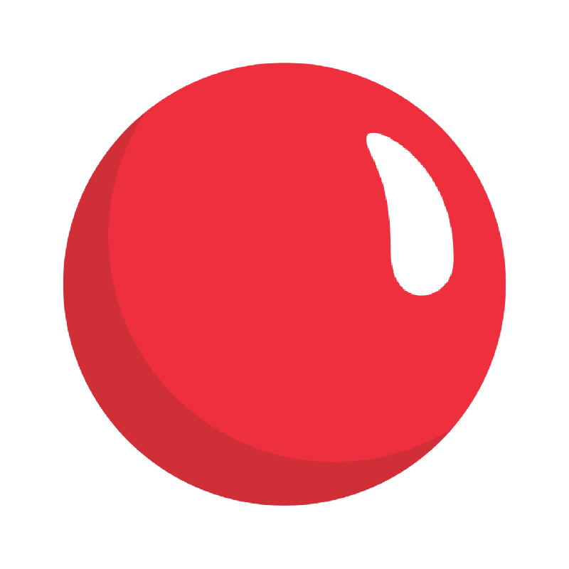 Клоунский нос для фотошопа без фона