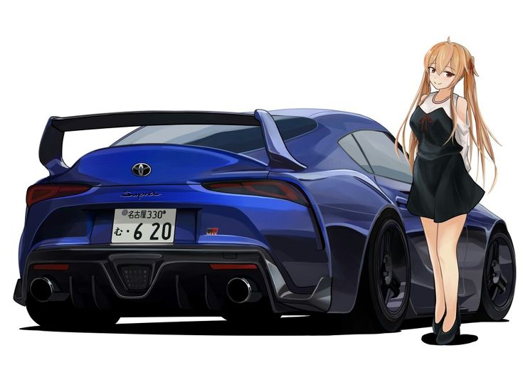 Toyota Supra anime