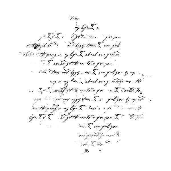 Рукописная надпись на белом фоне