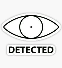 Вас заметили наклейка