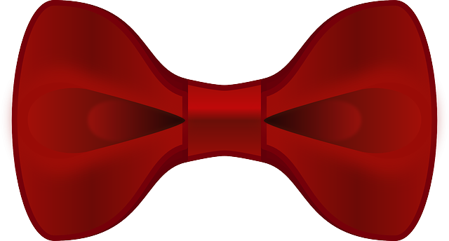 Красная бабочка мужская