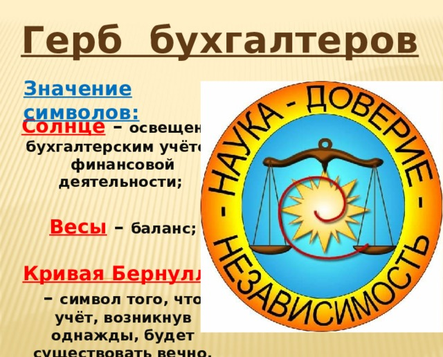 Символ бухгалтера