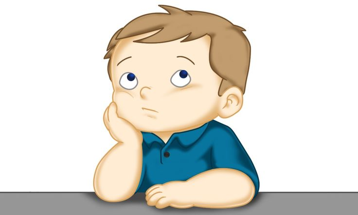 Задумчивый мальчик