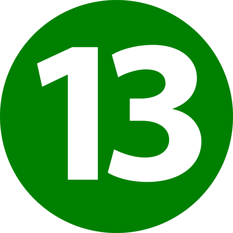 Цифра 13