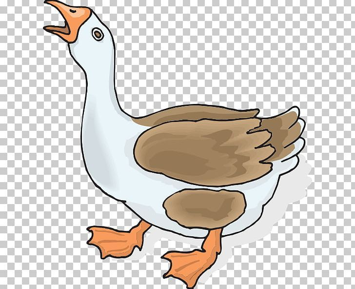 Гусь мультяшный