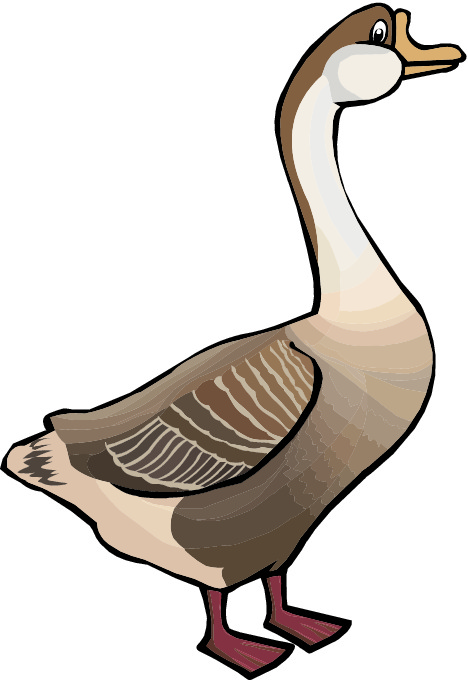 Гуси мультяшные