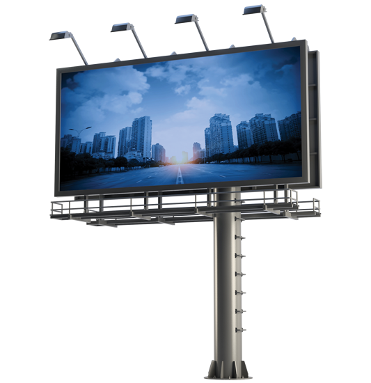 Рекламный щит для фотошопа