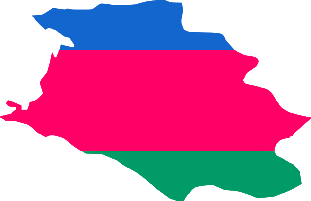 Краснодарский край карта флаг