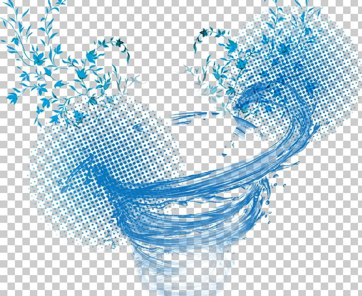 Завихрения на прозрачном фоне