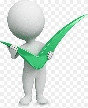 Человечек с галочкой