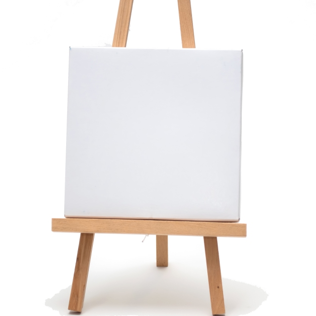 Мольберт с холстом