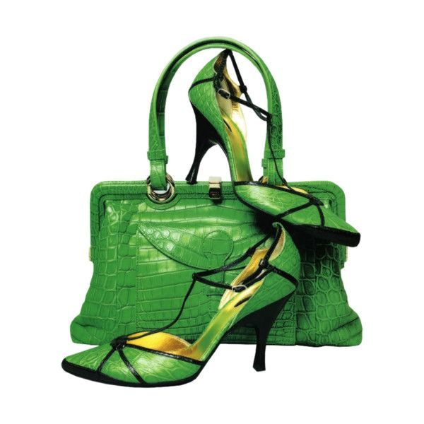 Модная зеленая сумка женская