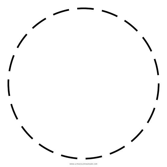 Пунктир по кругу