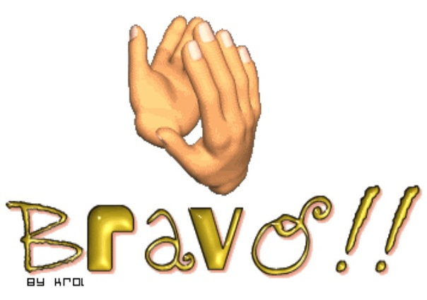 Браво надпись