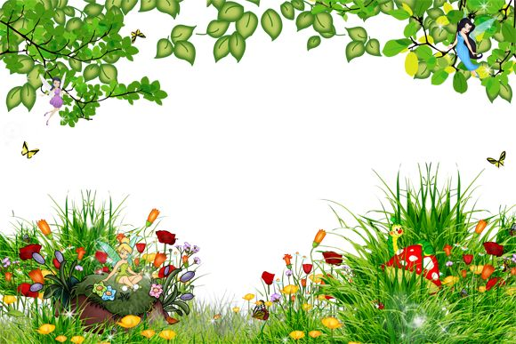 Весенняя рамка для детей