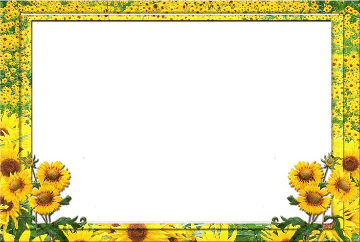 Рамка Подсолнухи