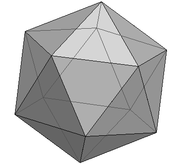 Многогранник икосаэдр