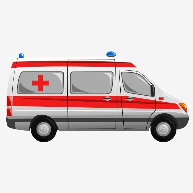 Скорая для детей на прозрачном фоне