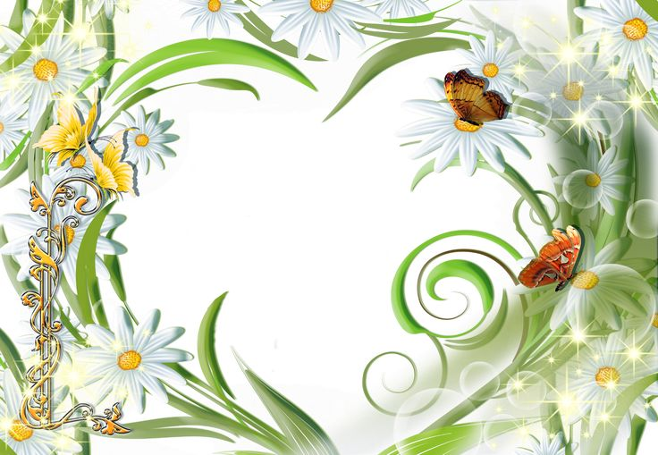 Весенние фоторамки