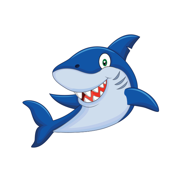 Акуленок мультяшный