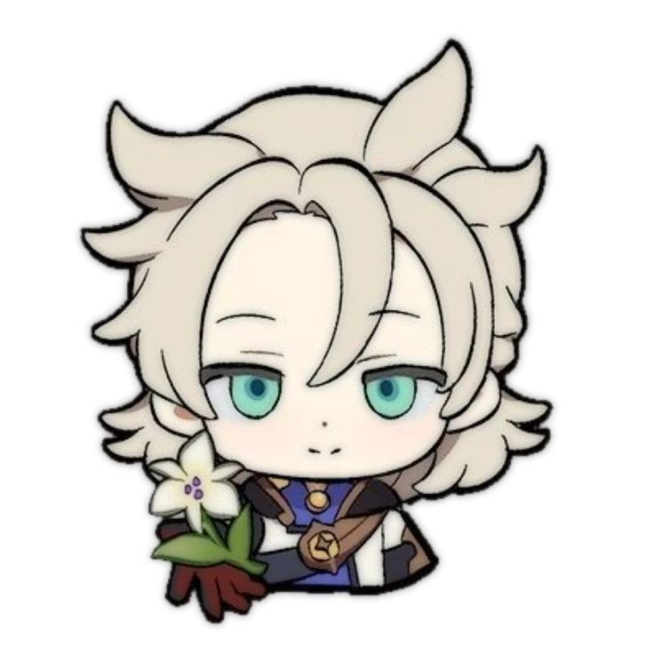 Стикеры Геншин Импакт Чиби