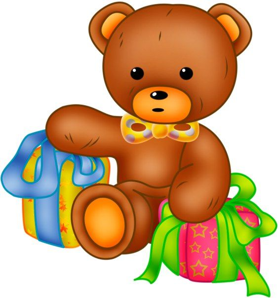 Медвежонок мультяшный