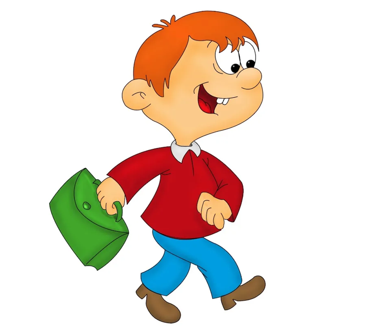 Ученик мультяшный