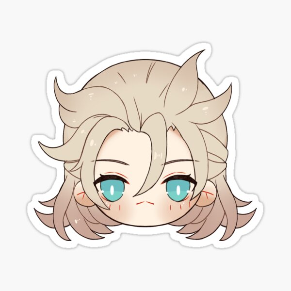 Чиби альбедо Геншин Импакт