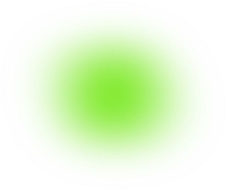 Зеленый блик без фона