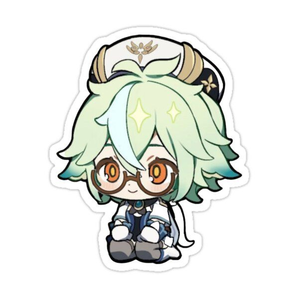 Геншин Импакт стикер Барбара Чиби