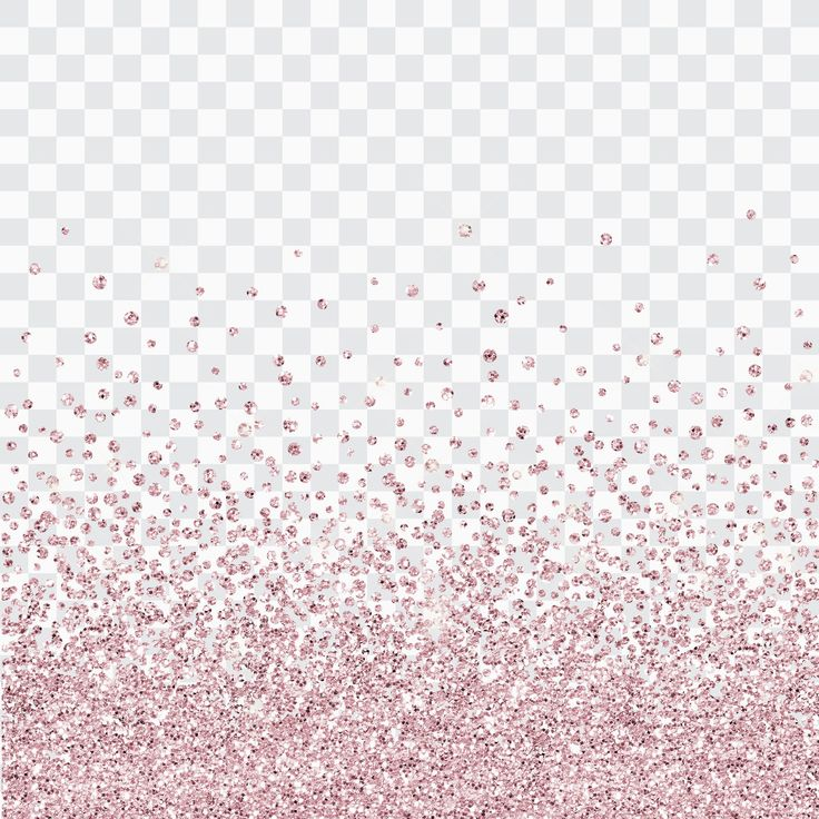 Блёстки на прозрачном фоне