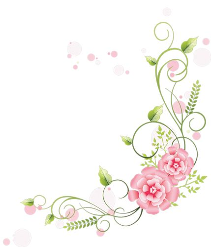 Рамка цветы