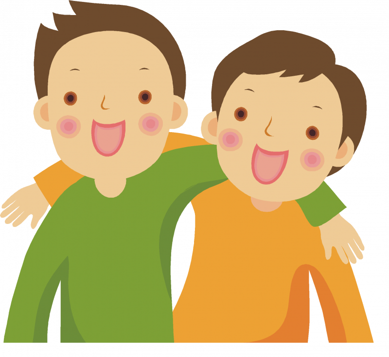 Друзья мультяшка