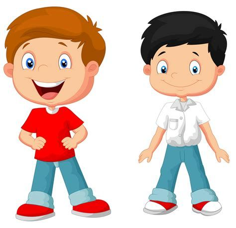 Мальчик мультяшный