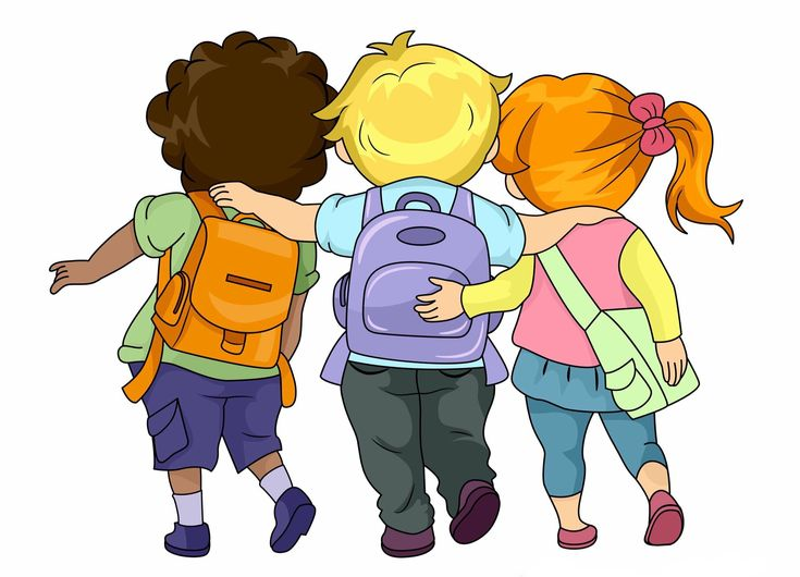 Мальчик и девочка мультяшные