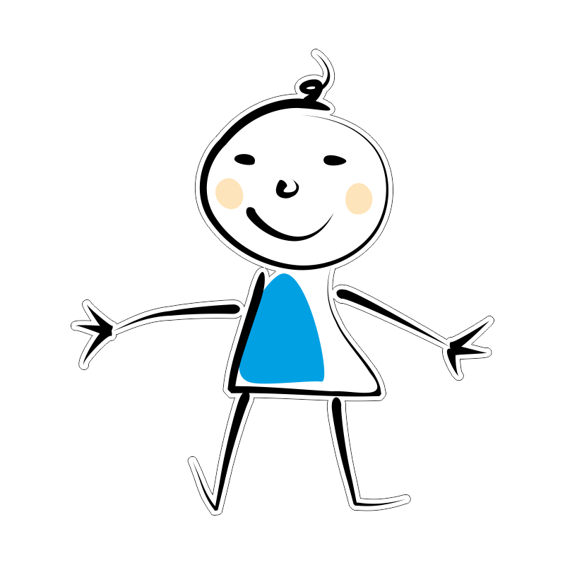 Нарисованный человечек