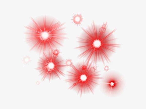 Огоньки на прозрачном фоне