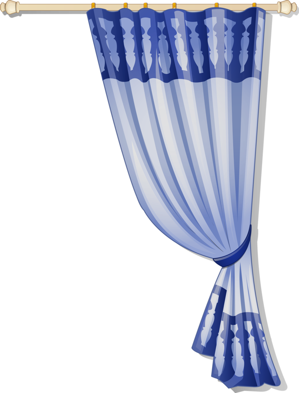 Шторы на прозрачном фоне