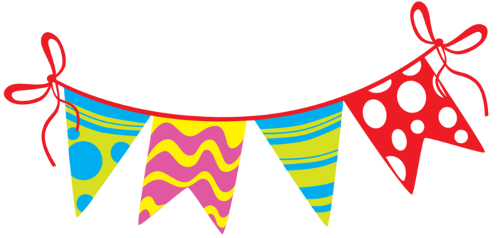 Флажки для украшения праздника