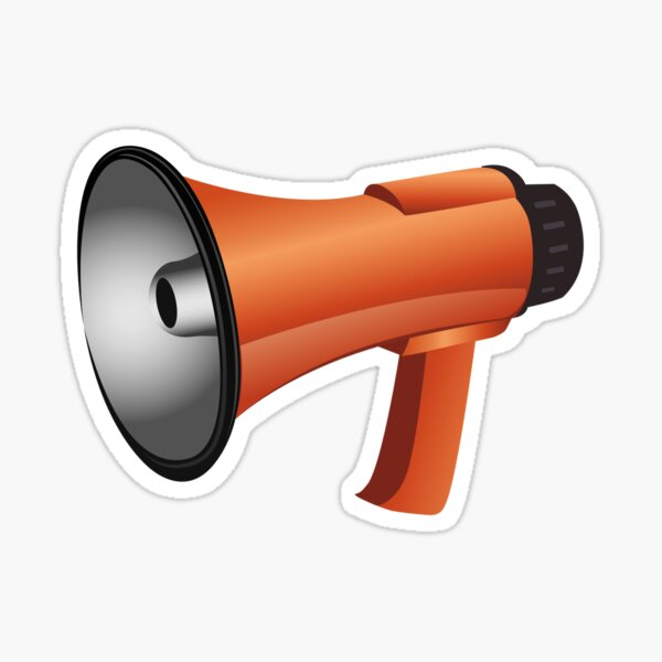 Громкоговоритель оранжевый