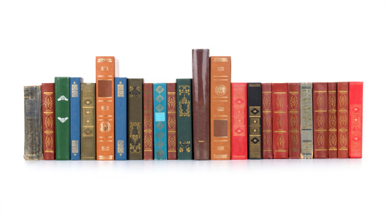 Красивые корешки книг