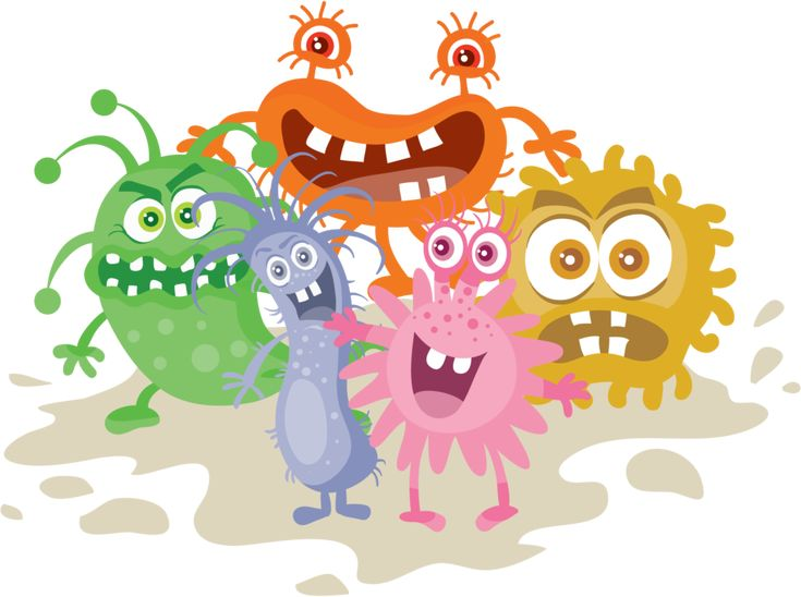 Детям о вирусах и микробах