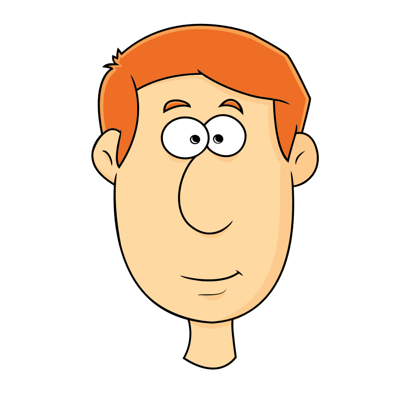 Смешные мультяшные лица